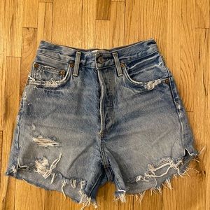 Agolde Dee Super High Rise Short